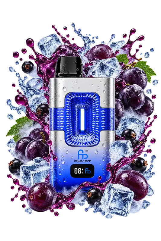 Fumot Eco 2in1 50000 Black Ice & Grape Ice mit zwei Geschmacksrichtungen
