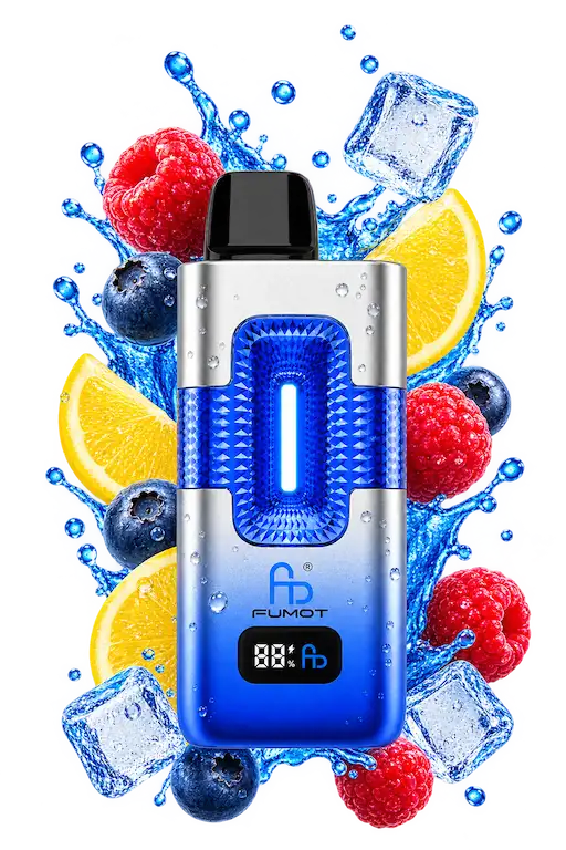Fumot ECO 2in1 50000 Mixed Berries & Blue Razz Lemonade mit beeriger Geschmacksvariante und fruchtigem Blue-Razz-Design