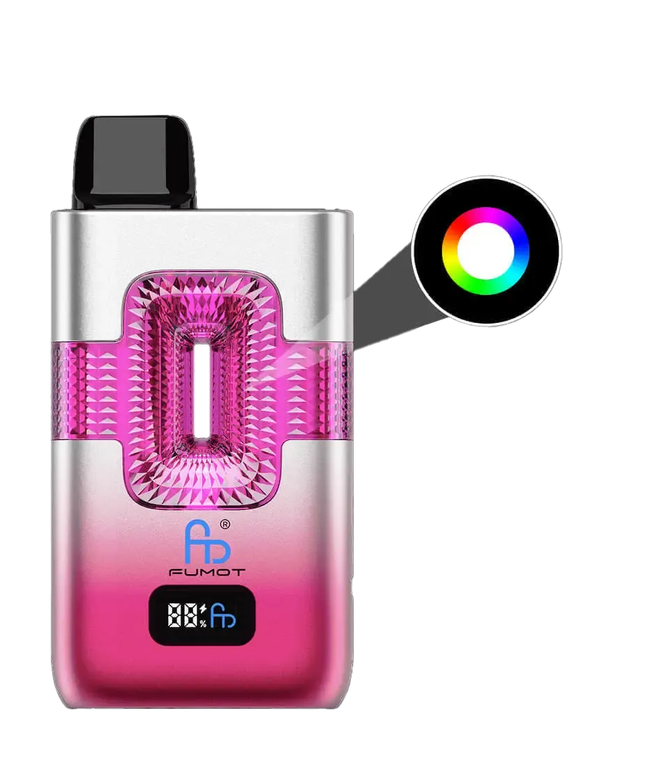 Fumot ECO 2in1 50K transparentes Gehäuse mit RGB-Beleuchtung