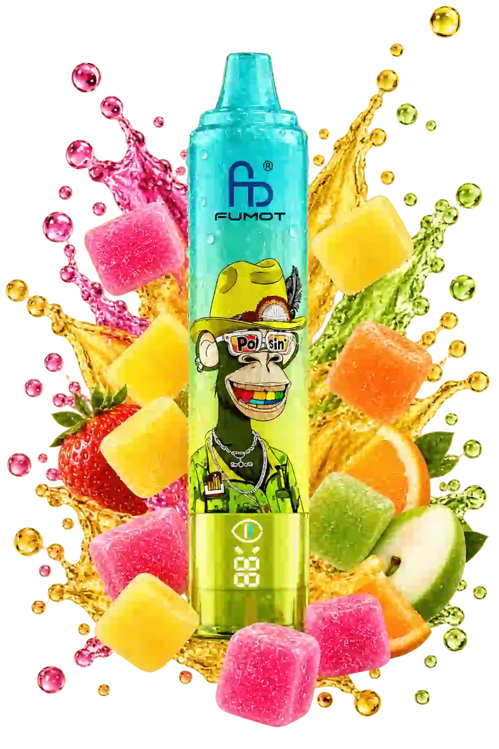 RandM Tornado 15000 Juicy Fruit Gum Vape – FUMOT Modell