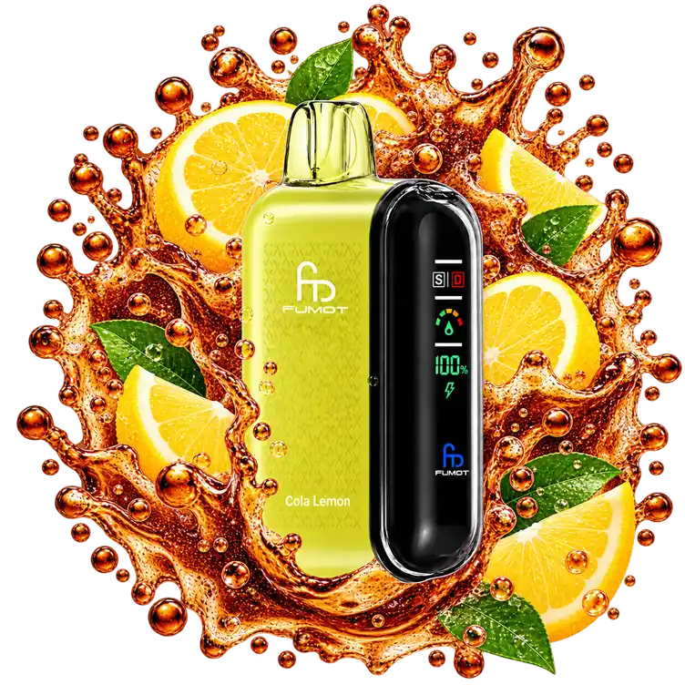 RandM Tornado 20000 Cola Lemon Vape – Fumot 20K mit Cola-Zitronen-Geschmack