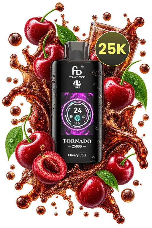 RandM Tornado 25000 Cherry Cola Vape mit Kirschen und Cola