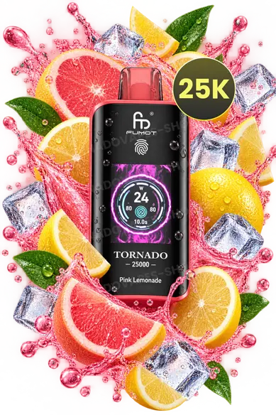 RandM Tornado 25000 Pink Lemonade Vape – 25K Modell mit Pink-Lemonade-Aroma