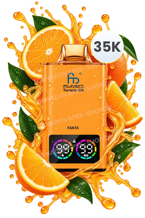 RandM Tornado 35000 Fanta Vape – 35K Modell mit Fanta-Geschmack