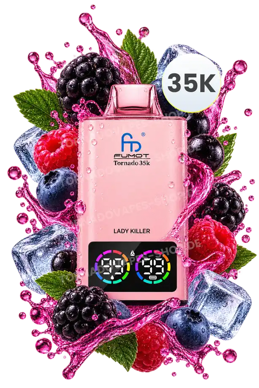 RandM Tornado 35000 Lady Killer – 35K Modell mit fruchtigem Beerenprofil